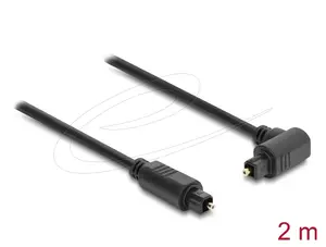 DeLOCK 90930 audio cable 2 m TOSLINK Black