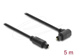 DeLOCK 90932 audio cable 5 m TOSLINK Black