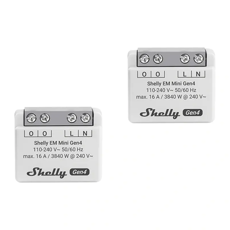 Shelly EM Mini Gen4 viedais enerģijas