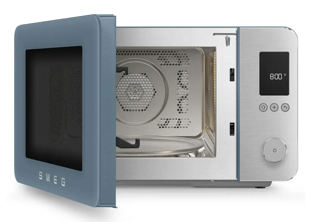 Комбинированная микроволновая печь Smeg MOC02SBMEU Photo 2