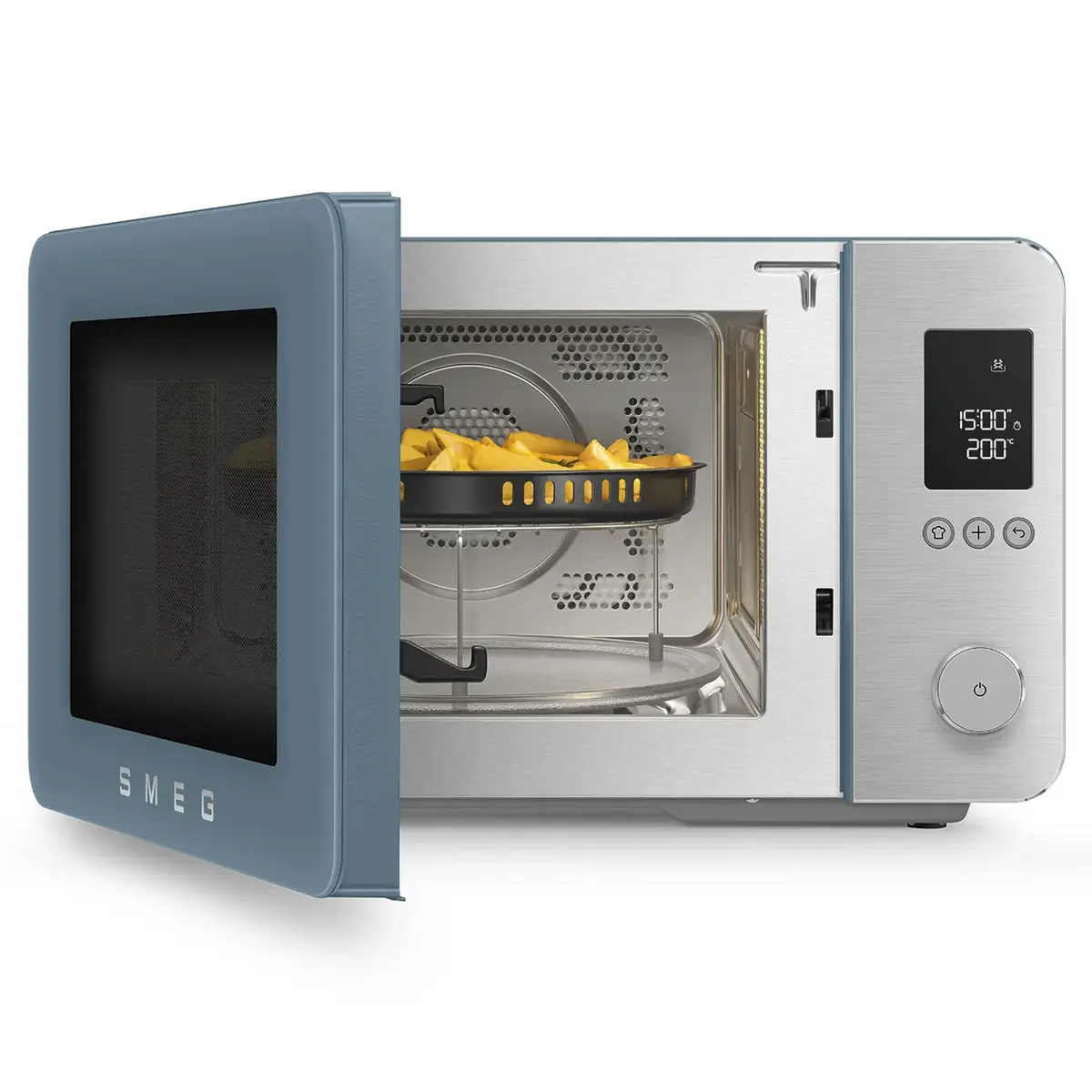 Комбинированная микроволновая печь Smeg MOC02SBMEU Photo 13