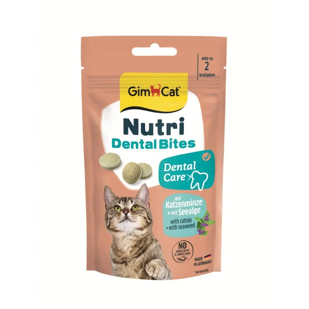 GimCat Nutri Dental Bites kārumi kaķiem