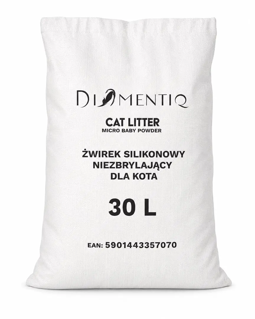 DIAMENTIQ Baby Powder silikona pakaiši kaķiem
