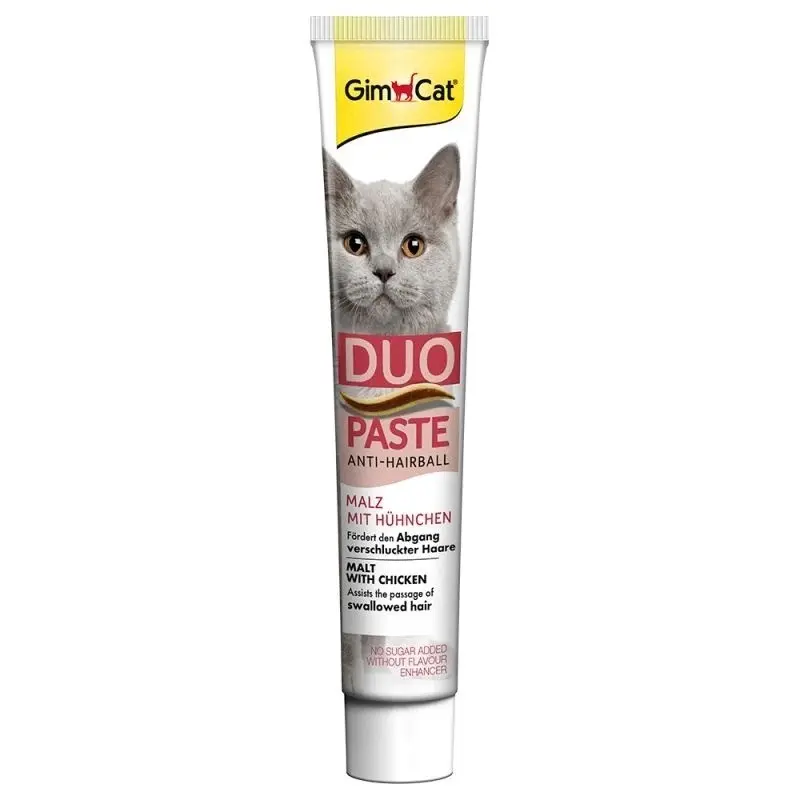 GimCat Duo Paste Anti-Hairball pasta ar