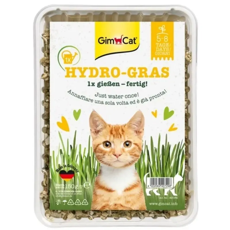 GimCat Hydro-Gras šķidrā zāles piedeva kaķiem