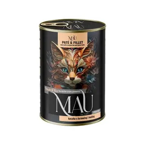 Dolina Noteci MAU Sterilised Wet Cat Food with Duck, Cranberries and Lemon Balm 400g