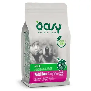 Сухой корм для собак Oasy One Animal Protein Adult M/L с мясом кабана 10 кг