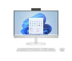 HP 24-cr0334nw AMD Ryzen™ 7 7730U 60.5 cm (23.8") 1920 × 1080 px All-in-One PC 16 GB DDR4-SDRAM 512 GB SSD Free DOS Wi-Fi 6 (802.11ax) White