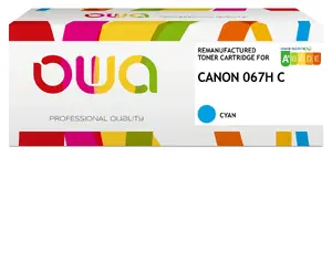 OWA Armor toner compatible with Canon CRG-067H C, 2350st, blue/cyan