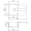 Helika Tesa SQT101-601AW Kitchen Sink Photo 3
