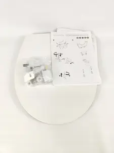 Ideal Standard Eurovit tualetes poda vāks ar lēnās aizvēršanās mehānismu