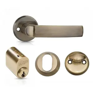 Outdoor Door Handle Set MP MRO-06-35A Bronze