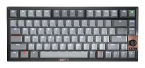 Механическая клавиатура Cherry KW 300 MX, 75%, USB и Bluetooth, раскладка US English, черный/медный/серый