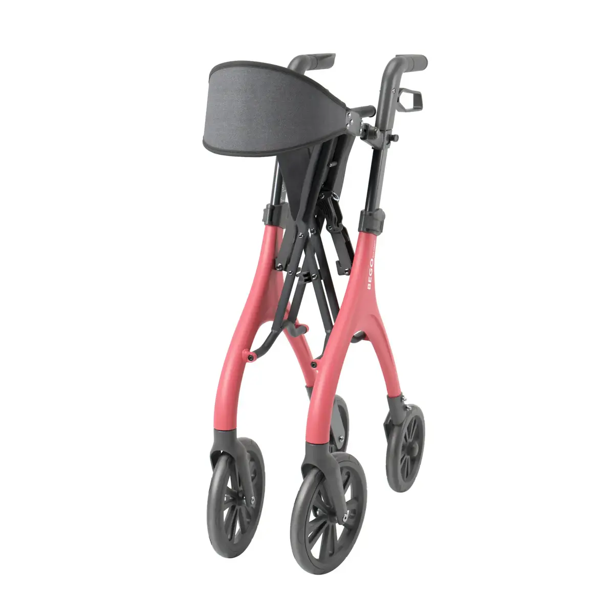 Kid-man BEGO Ultra Light Outdoor Rollator - Red Photo 7