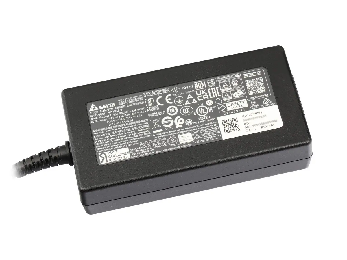 Acer ADP-100XB USB-C strāvas adapteris 100W
