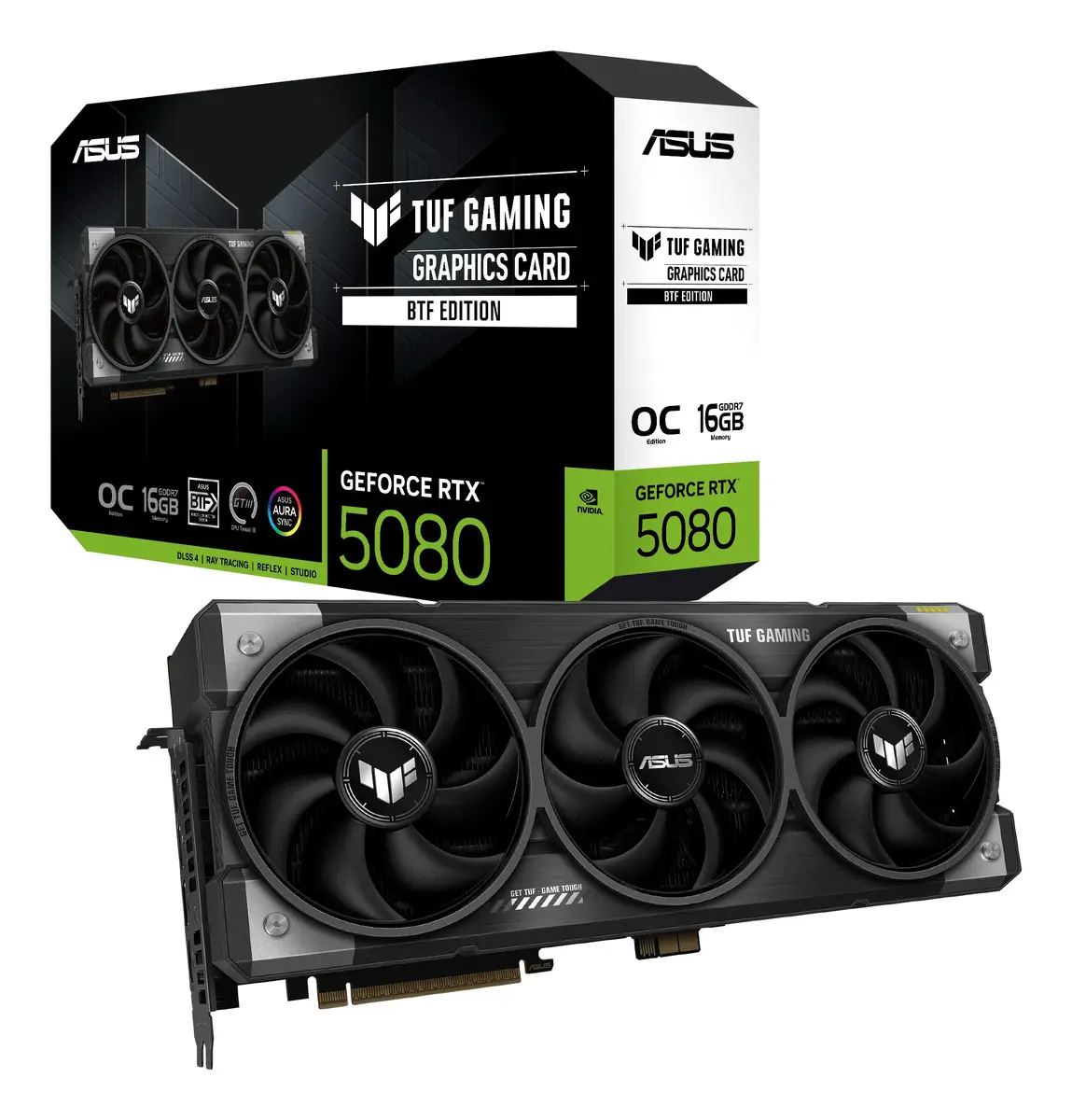 Видеокарта Asus TUF Gaming GeForce RTX 5080 OC 16GB BTF Photo 14