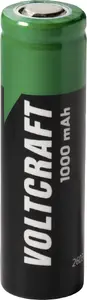 Voltcraft 14500 litija jonu akumulators 3.7 V 1000 mAh ar plakanu kontaktu