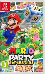 Nintendo Mario Party Superstars Standarts Vienkāršota ķīniešu valoda, Tradicionālā ķīniešu valoda, Vācu, Holandiešu, Angļu, Spāņu, Franču, Itālijas, Japāņu, Korejiešu, Krievu valoda Nintendo Switch