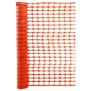 BESK Technical Safety Fence Netting, Polyethylene, 1m x 50m, Orange