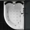 Masāžas vanna Bellagio Luxury Kriste, kreisā, 155x110 cm Photo 2