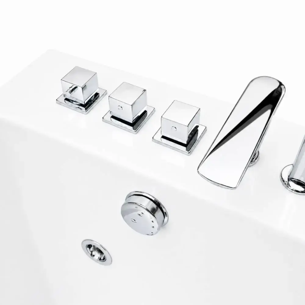 Массажная ванна Bellagio Luxury Pearl | Одноместная 180x80 см Photo 3