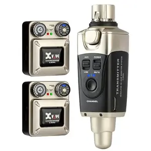 XVIVE U45R2 5,8 ГГц Беспроводная система ушного мониторинга - один передатчик и два приемника (золотая)