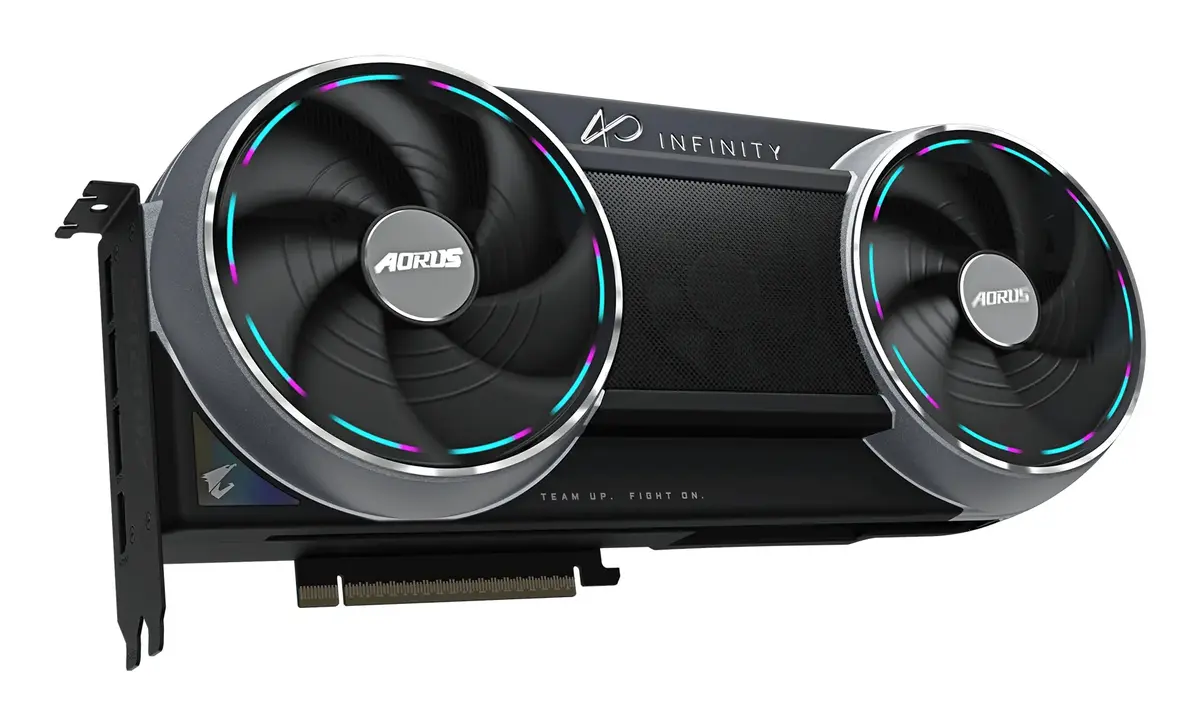 Видеокарта GIGABYTE AORUS GeForce RTX 5090 INFINITY 32GB Photo 2