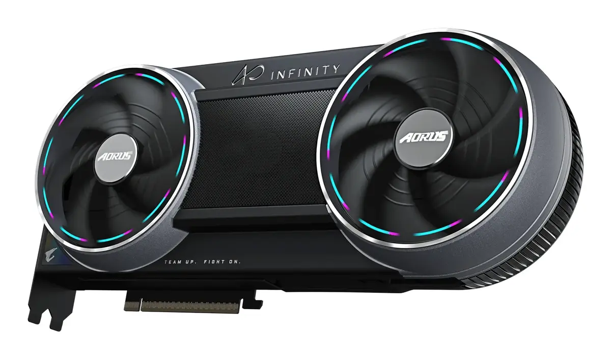 Видеокарта GIGABYTE AORUS GeForce RTX 5090 INFINITY 32GB Photo 3