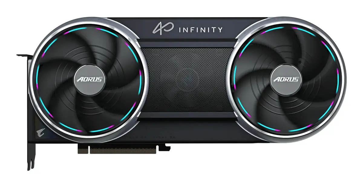 Видеокарта GIGABYTE AORUS GeForce RTX 5090 INFINITY 32GB Photo 5