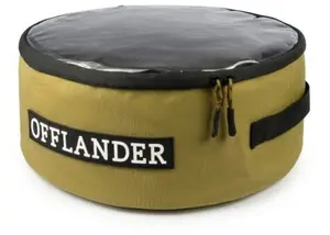 Offlander Round Storage Bag 24L with Transparent PVC Top