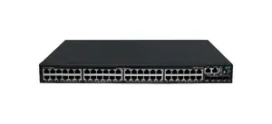 HPE CW 2150 48p 10M/100M/1G PoE+ 4p SFP+ 1G/10G 390W Switch Управляемый Gigabit Ethernet (10/100/1000) Питание по Ethernet (PoE) Черный