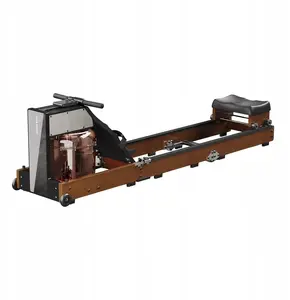 King Smith WM10 Pro Folding Rowing Machine, Walnut