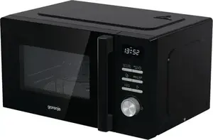 Микроволновая печь Gorenje MO20A4BH, отдельностоящая, 20 л, 800 Вт, гриль, черная