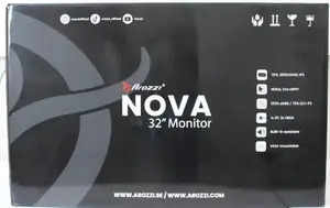 Игровой монитор Arozzi Nova 32 дюйма, QHD IPS, 180 Гц, 1 мс, 2560x1440, лесной зеленый