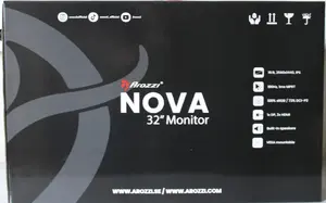 Монитор Arozzi Nova 32" QHD IPS, 180Гц, 1мс, 2560x1440, 2x HDMI, DisplayPort, черный