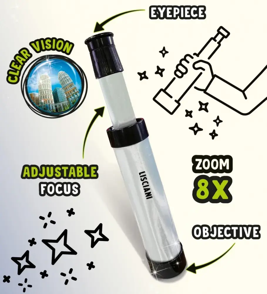 Liscianigiochi Im a Genius Micro Telescope научный набор Photo 4