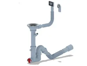 ANI PLAST F1045SA15EU Kitchen Sink Siphon 3 1/2" with 40mm Branch