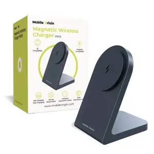 Mobile Origin MO-MWCH-PW15 зарядное устройство для мобильных устройств Смартфон Черный USB Беспроводная зарядка Быстрая зарядка Для помещений