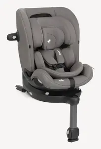 Joie i-Spin 360 Max Baby Car Seat, Group 0+/1/2/3, 0-36 kg, ISOFIX, Grey