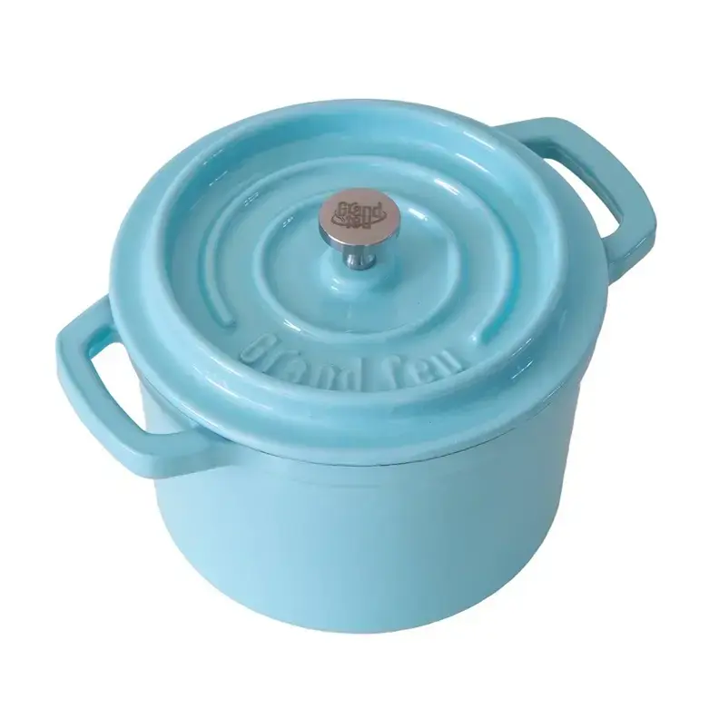 GRAND FEU Mini Cast Iron Pot 0.65L Photo 2