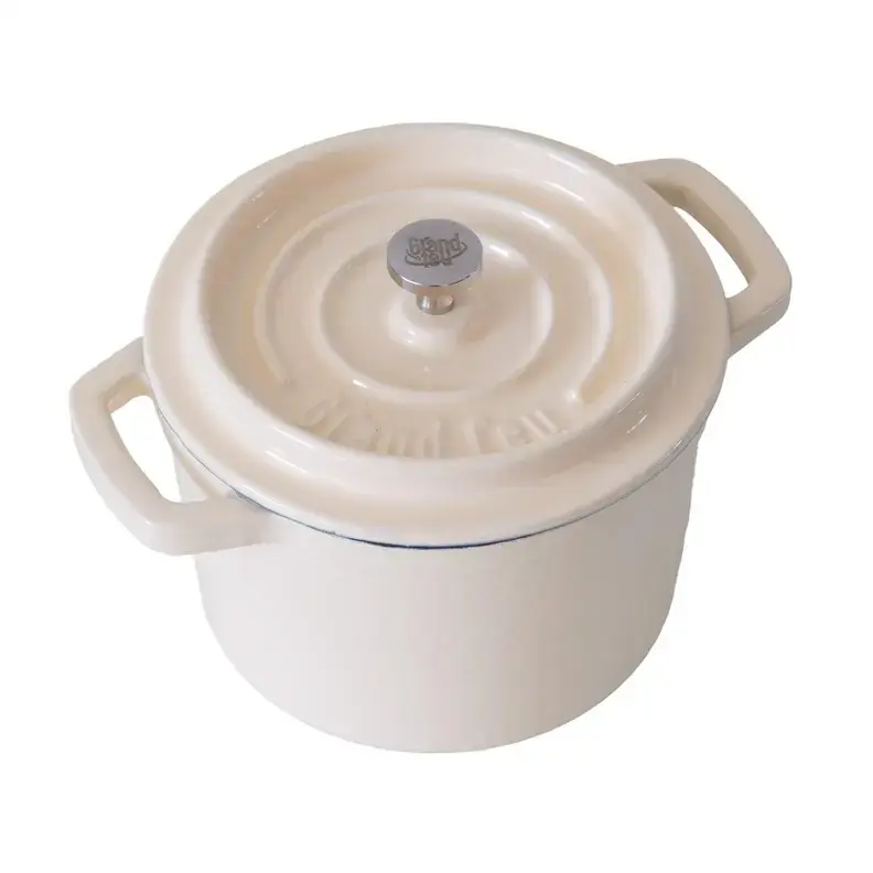 GRAND FEU Mini Cast Iron Pot 0.65L Photo 2