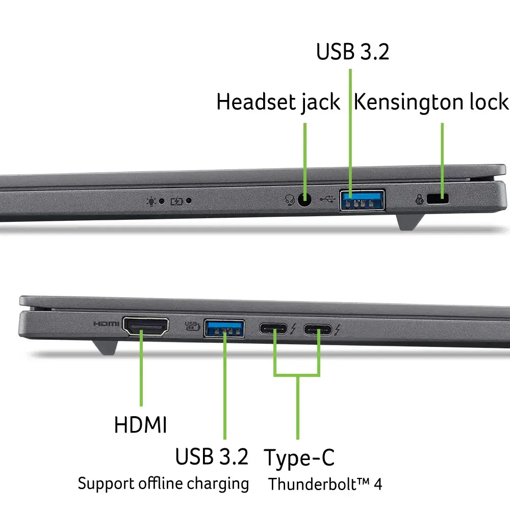 Ноутбук Acer Aspire 16 AI OLED A16-I71M-96Q0 Photo 2