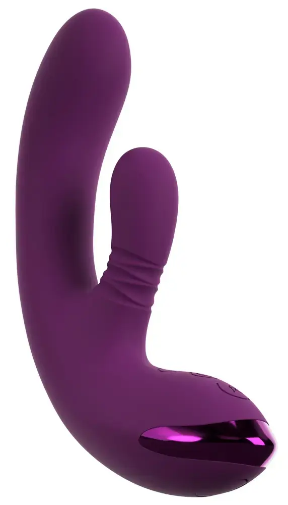 Javida trusīša tipa vibrators ar kustīgu galviņu | Dubultā stimulācija Photo 4