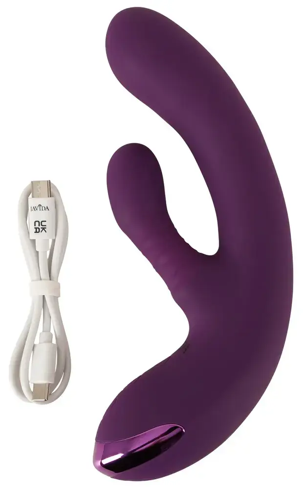 Javida trusīša tipa vibrators ar kustīgu galviņu | Dubultā stimulācija Photo 10