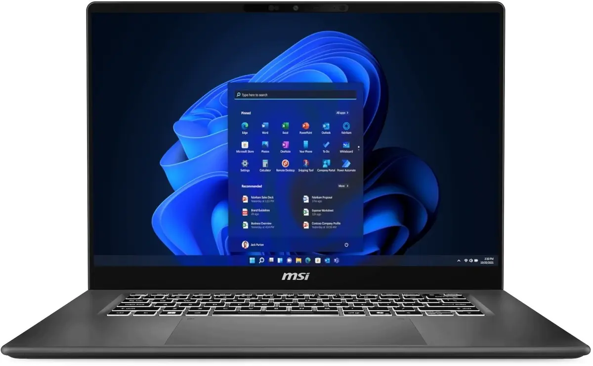 MSI Prestige 16 AI+ C3MG-248PL portatīvais
