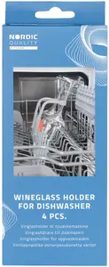 Wine glass holder for dishwasher Nordic Quality, 4 pcs. / WXGH / 352354