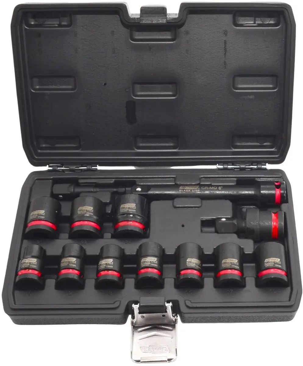 AWTools Black Line triecienatslēgu komplekts 1/2&quot