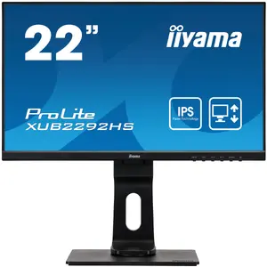 iiyama ProLite XUB2292HS-B1 монитор для ПК 54,6 cm (21.5") 1920 x 1080 пикселей Full HD LED Черный