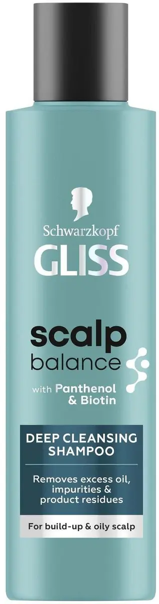 Schwarzkopf Gliss Scalp dziļi attīrošs šampūns