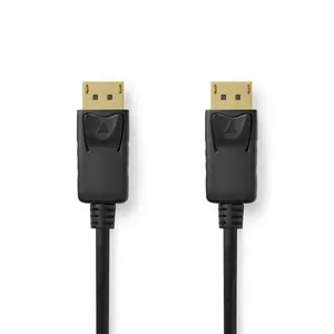 Nedis CCGL37014BK30 DisplayPort cable 3 m Black